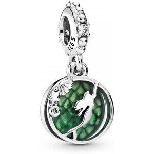 925 Sterling Silver Pendant Mermaid